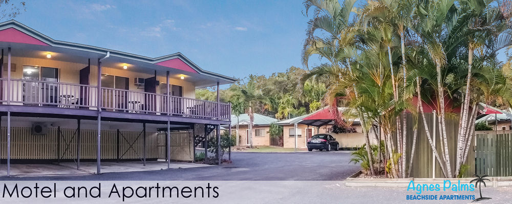 Agnes Palms Motel アグネス・ウォーター エクステリア 写真
